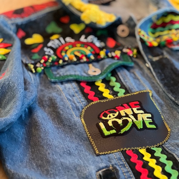 Bob Marley inspired jacket - Picture 4 of 4